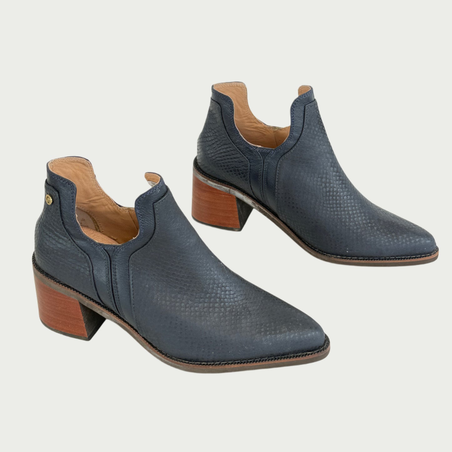Botin en cuero azul Ref: 5093YZ
