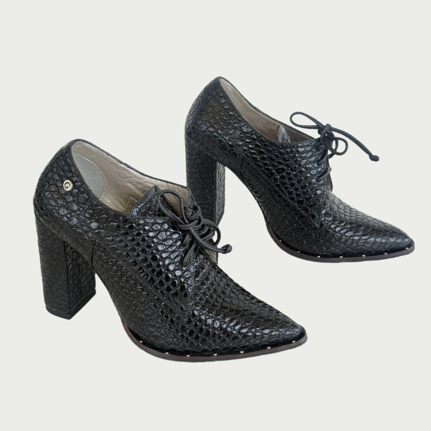 Botines en cuero negro Ref: 3558NGN35