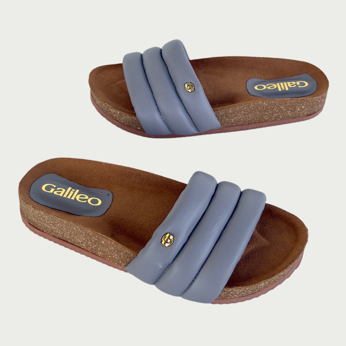 Sandalias en cuero malva Ref: 7850NPLI