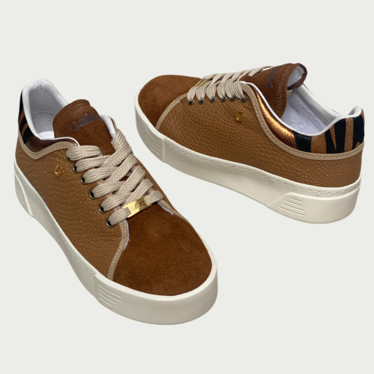 Tennis cuero miel x texturas Rf moscu02