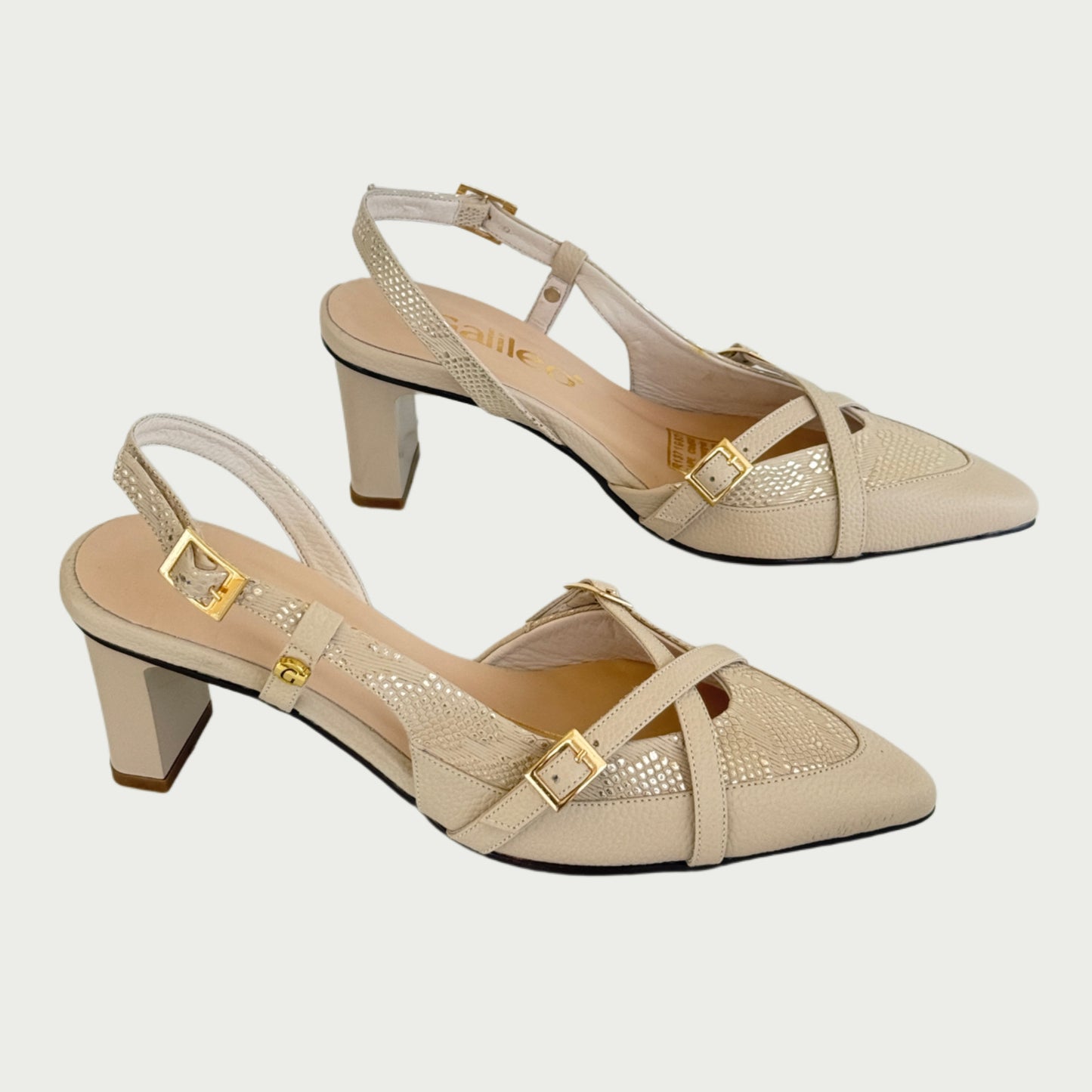 Zapatos en cuero sabia Ref: PC-103