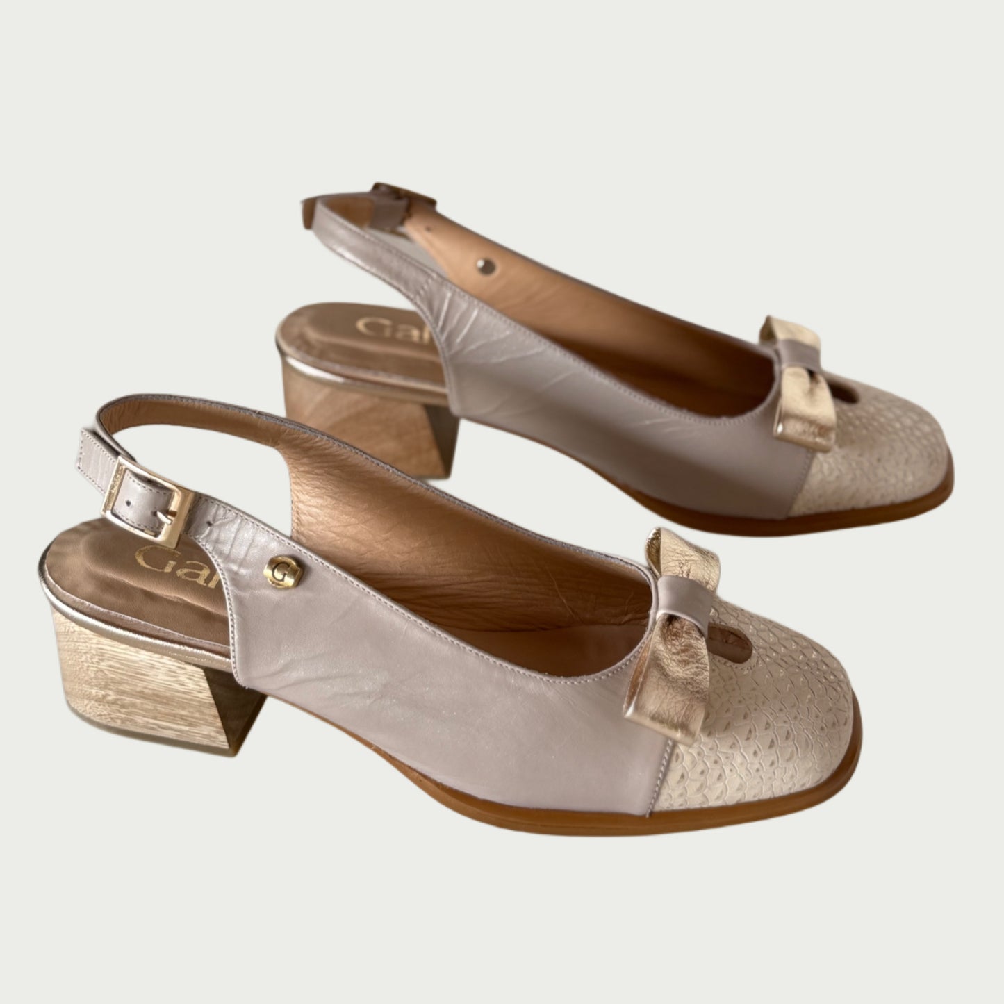 Zapato nude x beige Ref:PC44MPT