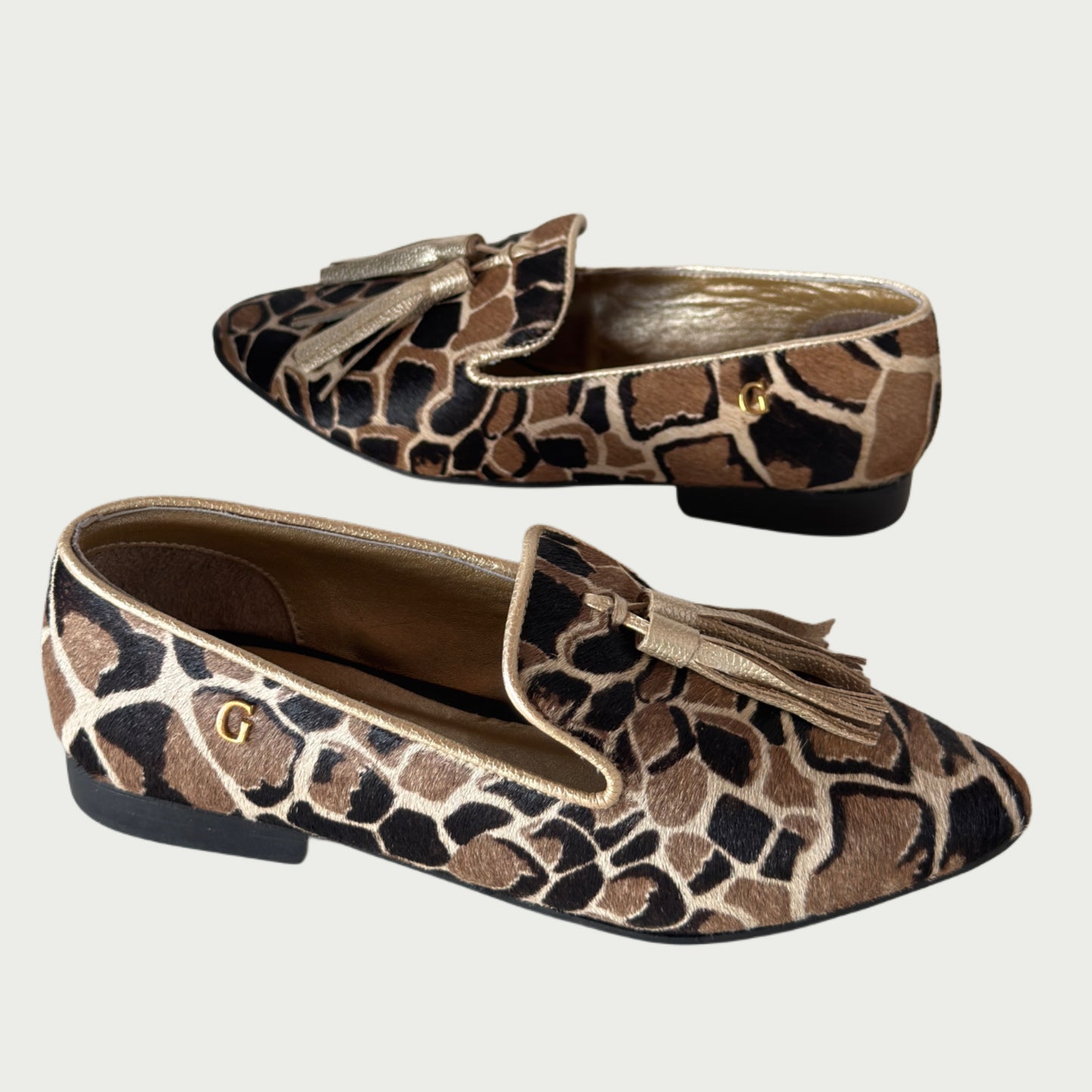 Baleta cuero animal prints Ref:AGATAMPSA4