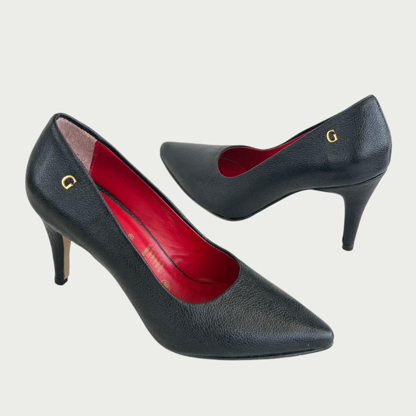 Stilettos en cuero x negro Ref: 3400XPNG