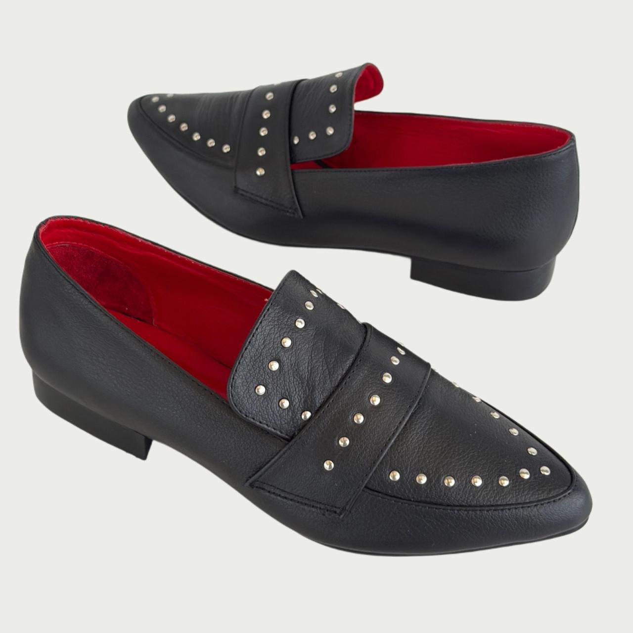 Mocasines en cuero x negro Ref: AMADAXPN