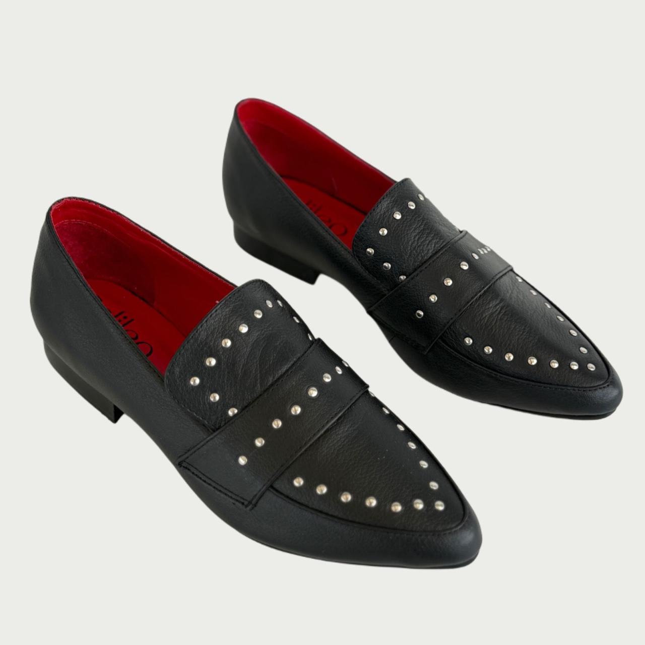 Mocasines en cuero x negro Ref: AMADAXPN