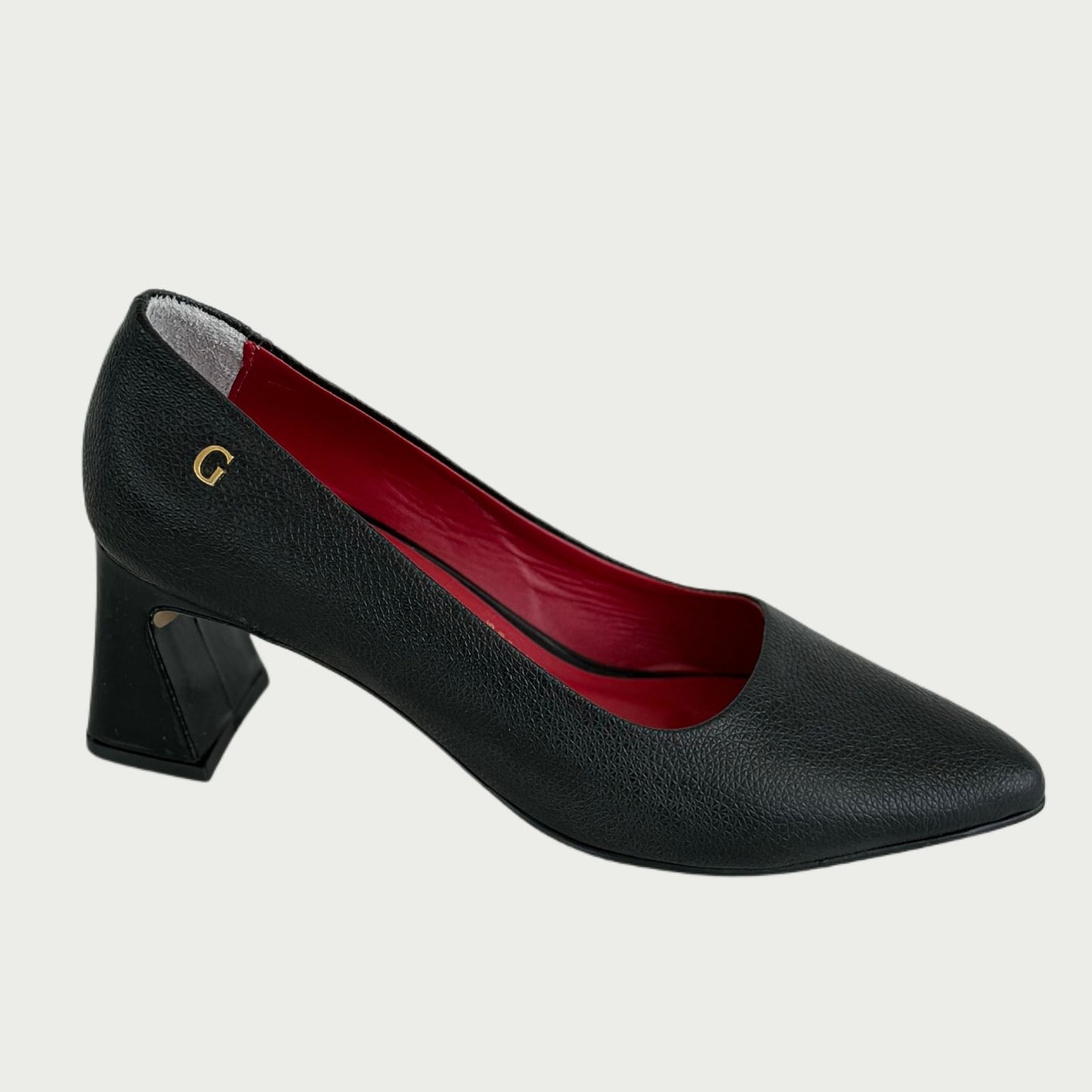 Zapatos en cuero x folia negro Ref: 4750ZPNG