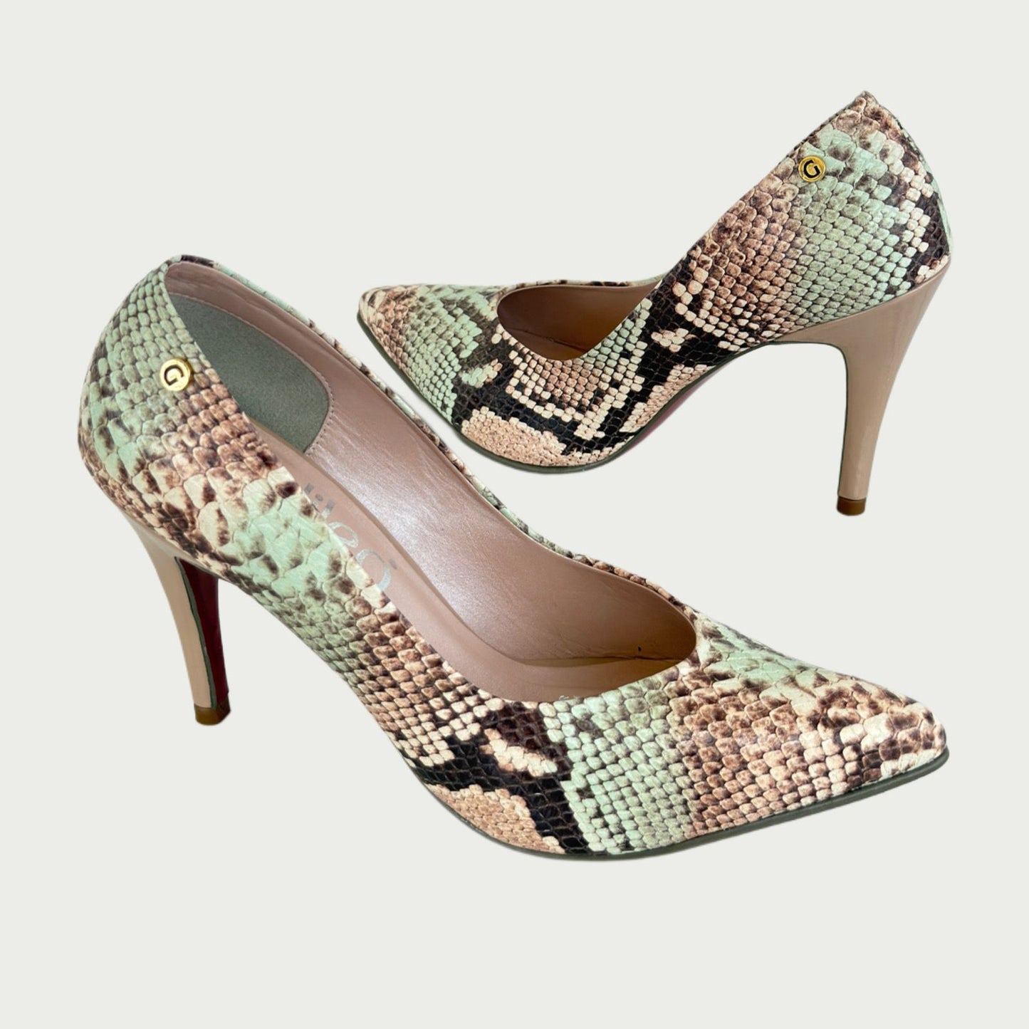 Stilettos en cuero x folia Ref: 3447NYV