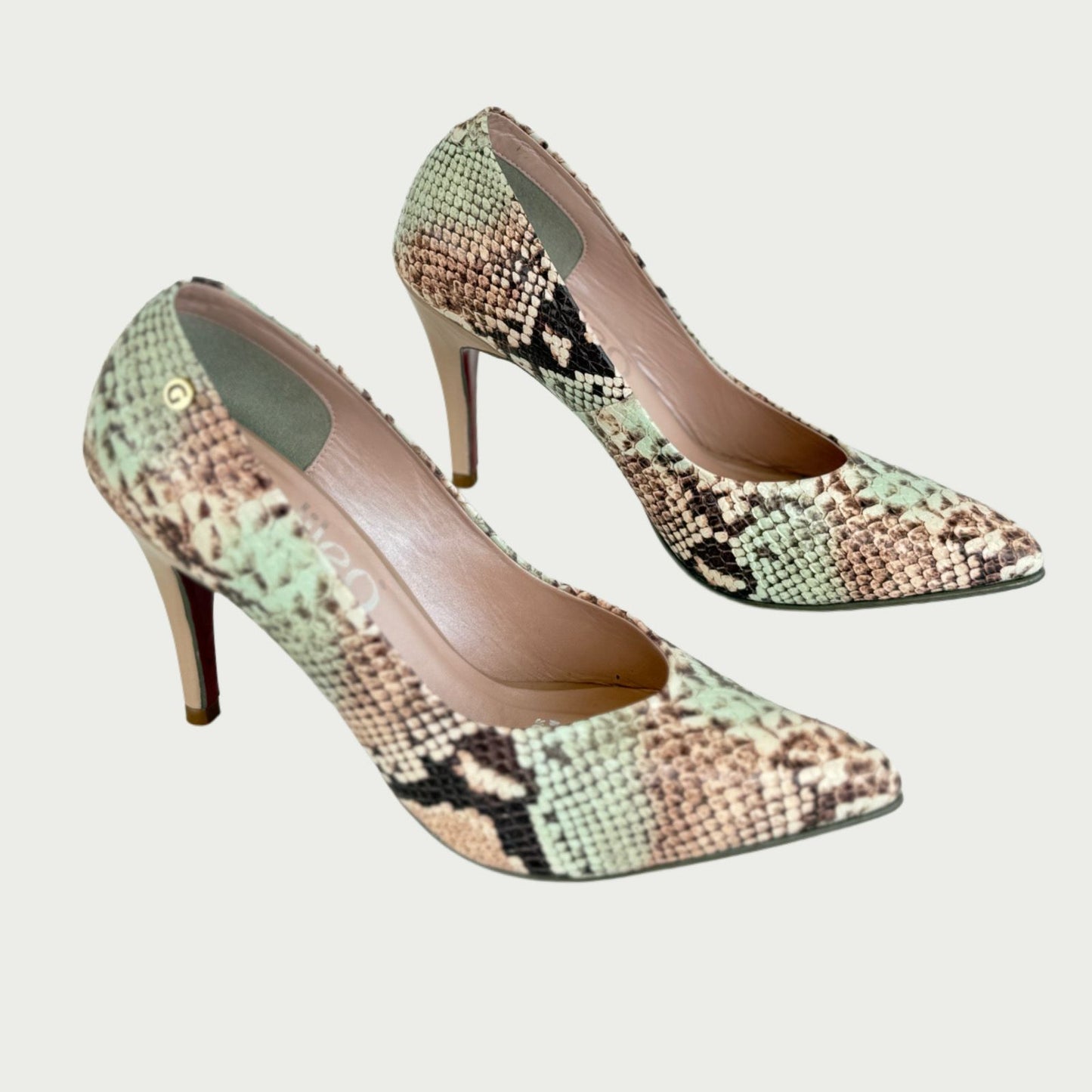 Stilettos en cuero x folia Ref: 3447NYV