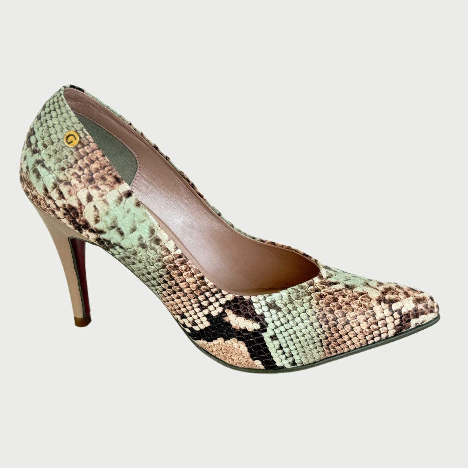 Stilettos en cuero x folia Ref: 3447NYV – Calzado galileo