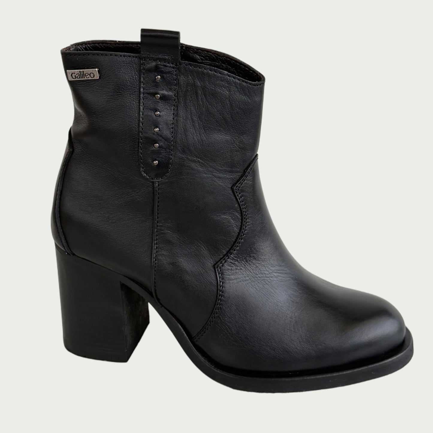 Botin en cuero negro Ref: 6333NPN