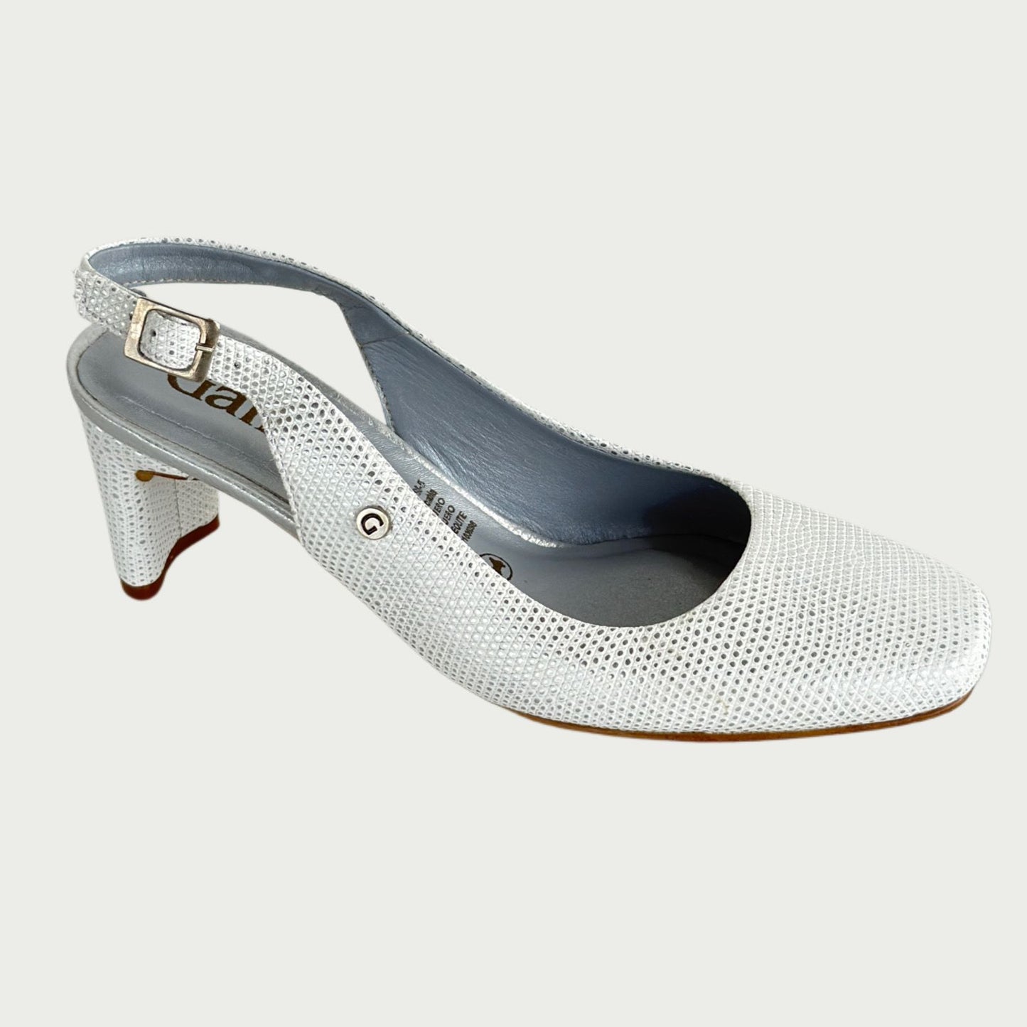 Zapatos en cuero blanco Ref: 4865NYB