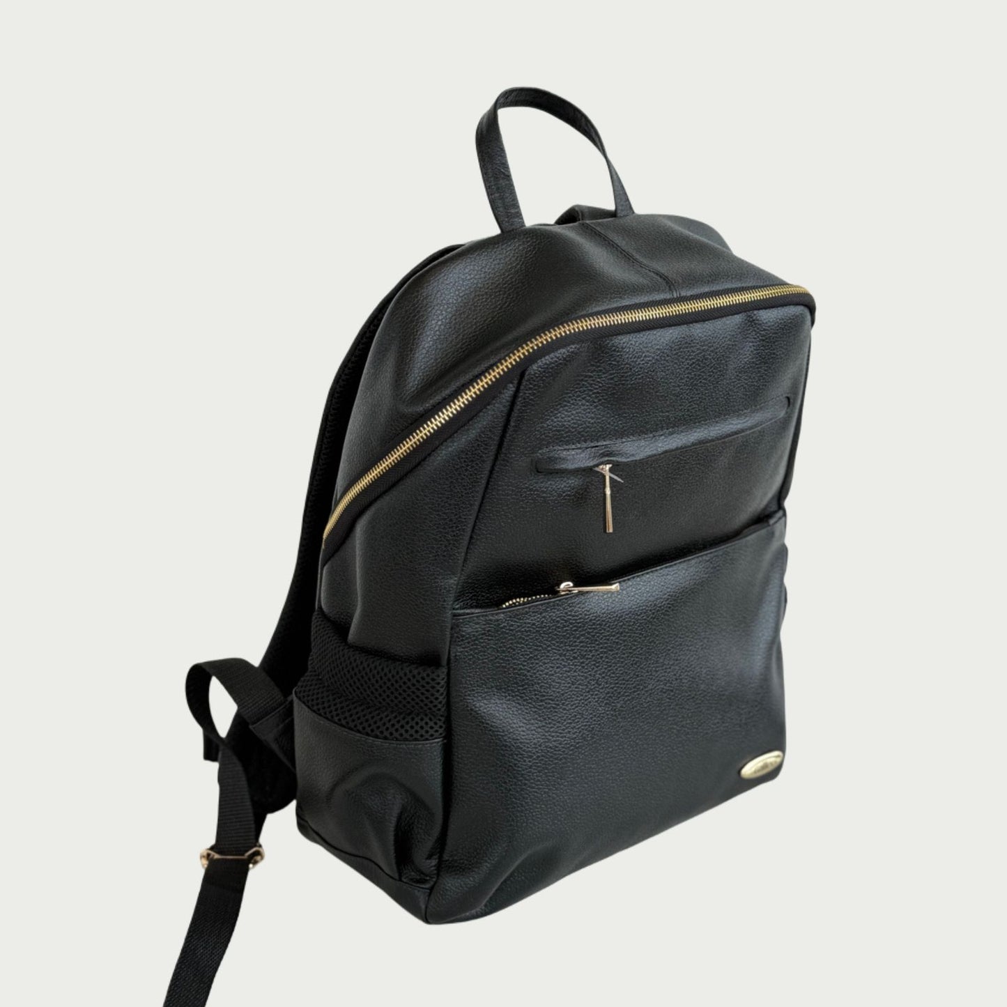 Morral en cuero negro Ref: R9203ZPNG