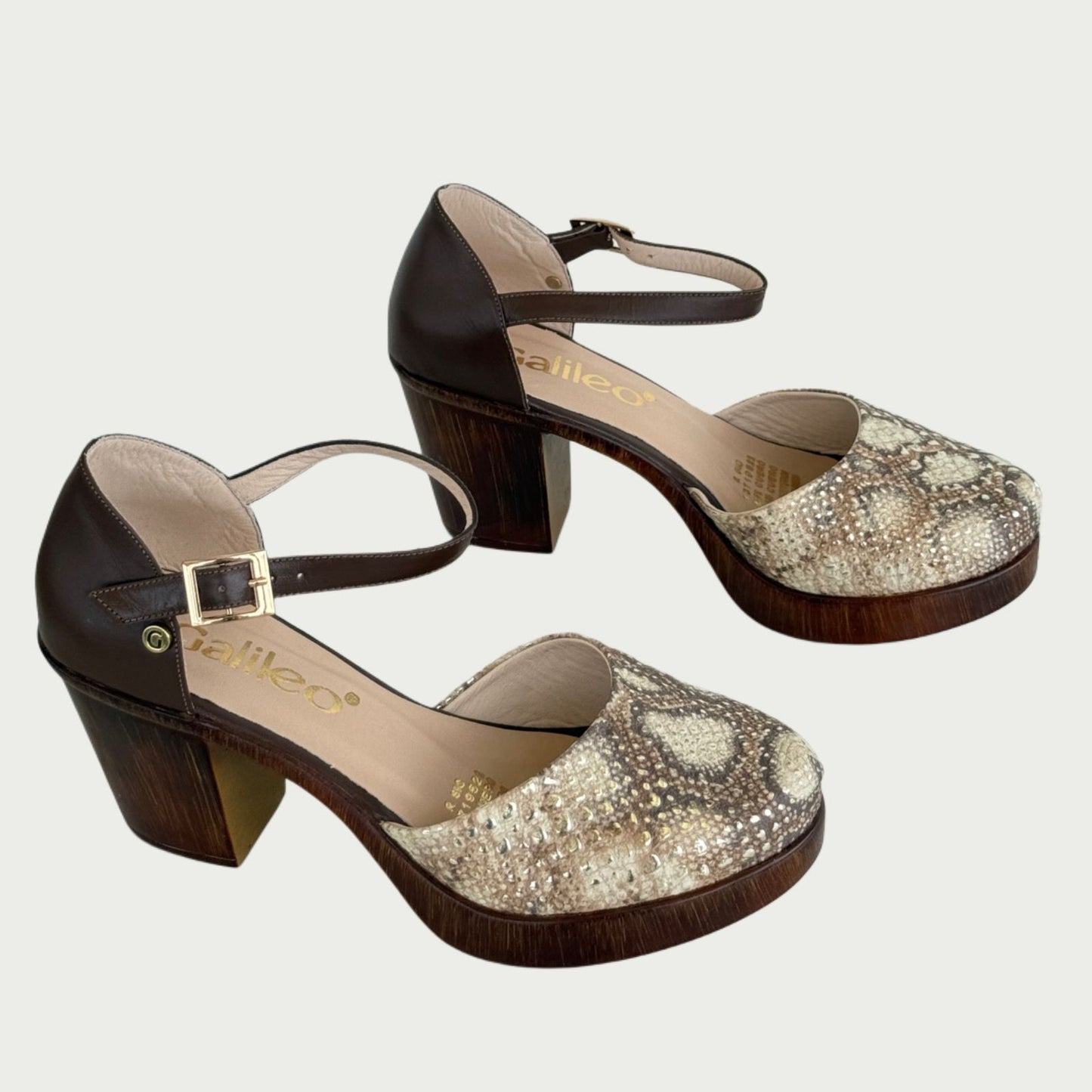 Sandalias en cuero ostra x triton Ref: S10XPOST