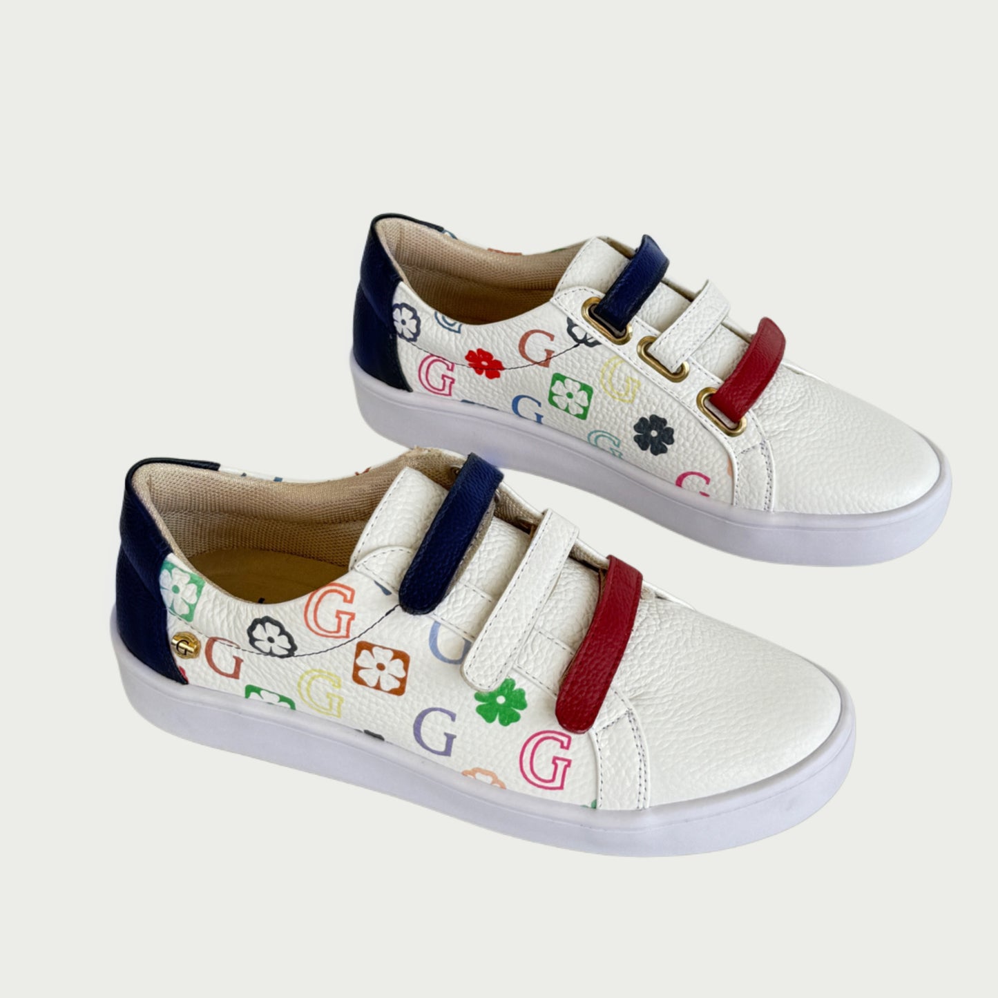 Tenis blanco multicolor Ref:T014XPBL