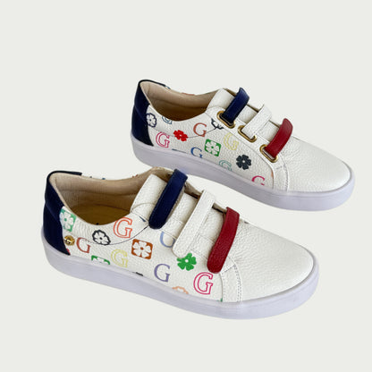Tenis blanco multicolor Ref:T014XPBL