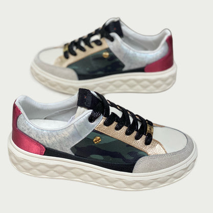 Tenis cuero multicolor Ref:QUEENNPV4