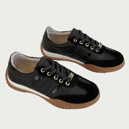 Tenis en cuero negro Ref: SV37XPNG7