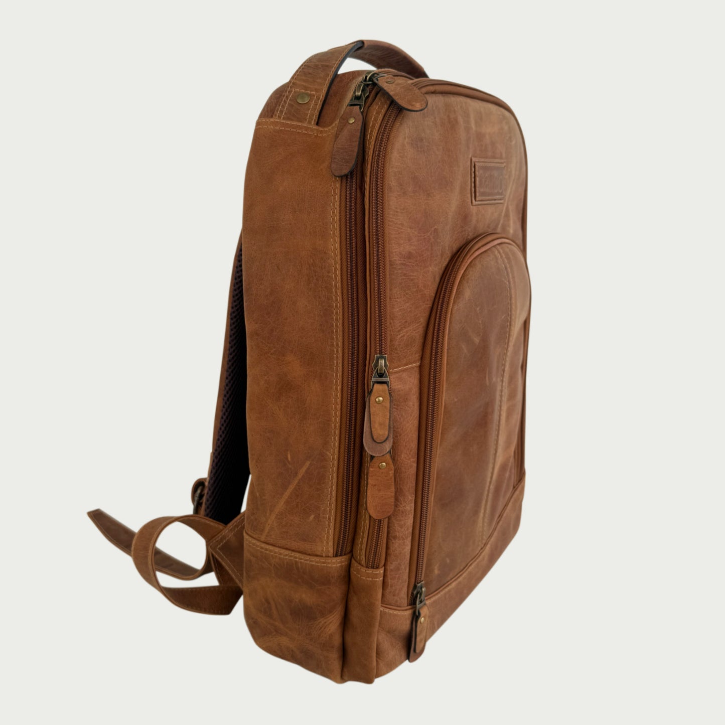 Morral en cuero miel Ref: MO1052CZNG