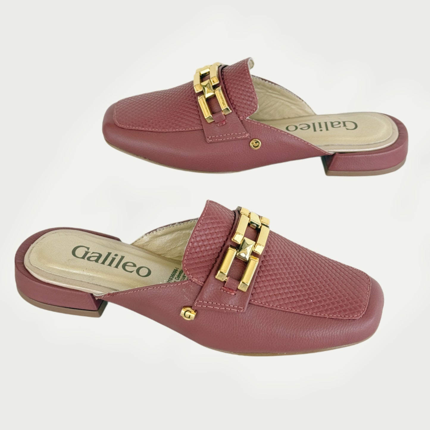 Zuecos en cuero Ref: 2365NYME5