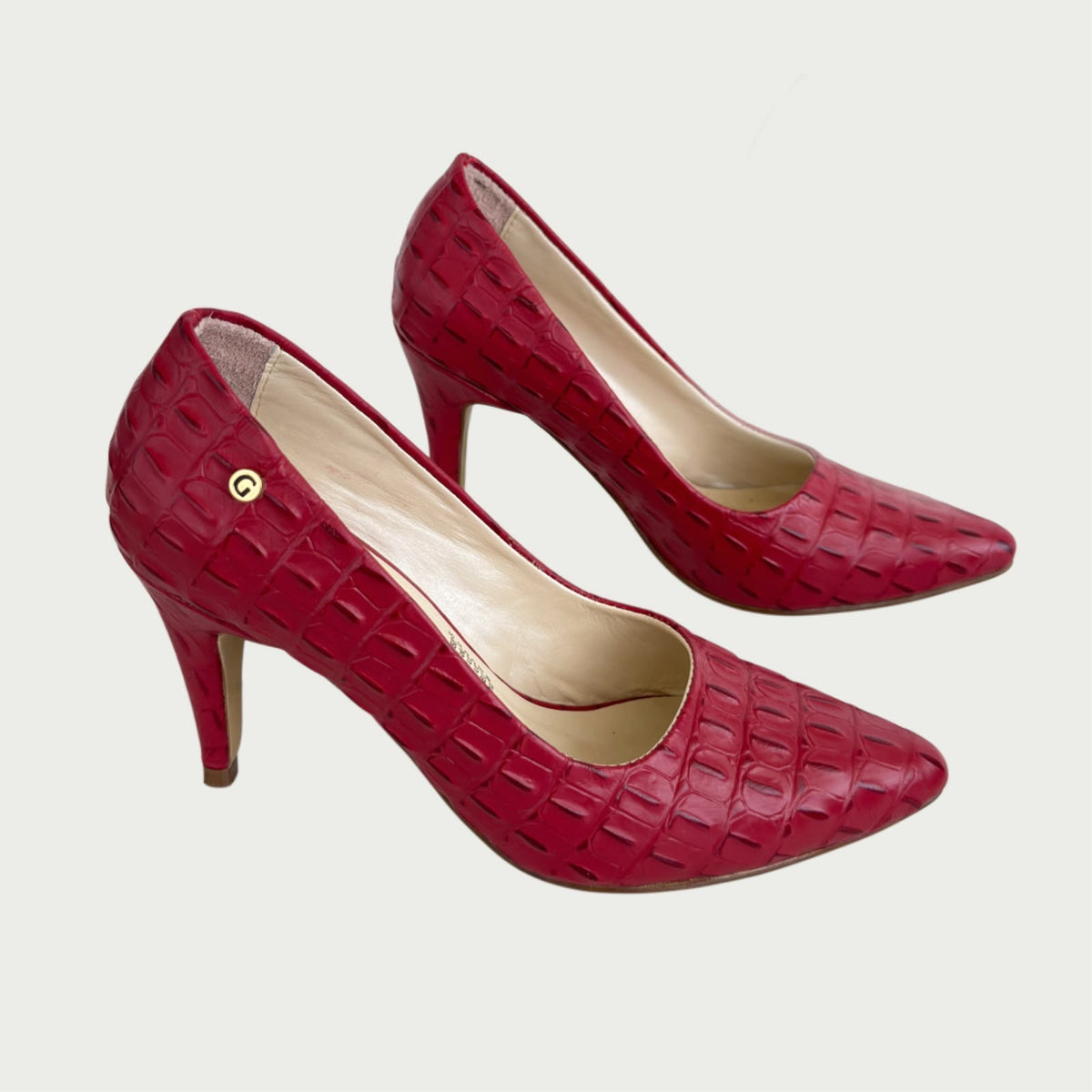 Stilettos Borneo rojo Ref:3400