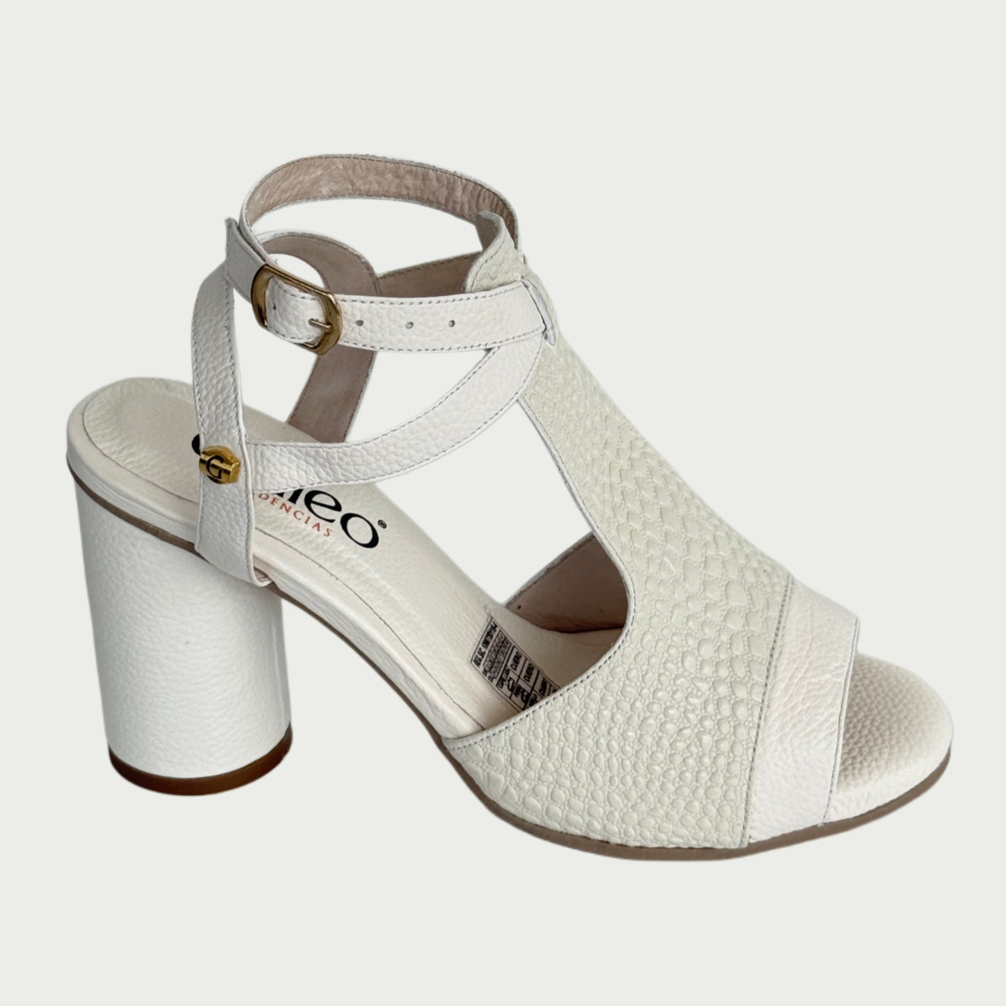 Sandalias en cuero beige Ref: OLIVIWPB