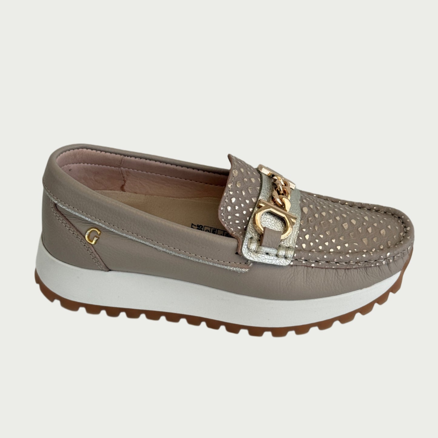 Mocasines en cuero nude arizona rino Ref: 100243TA