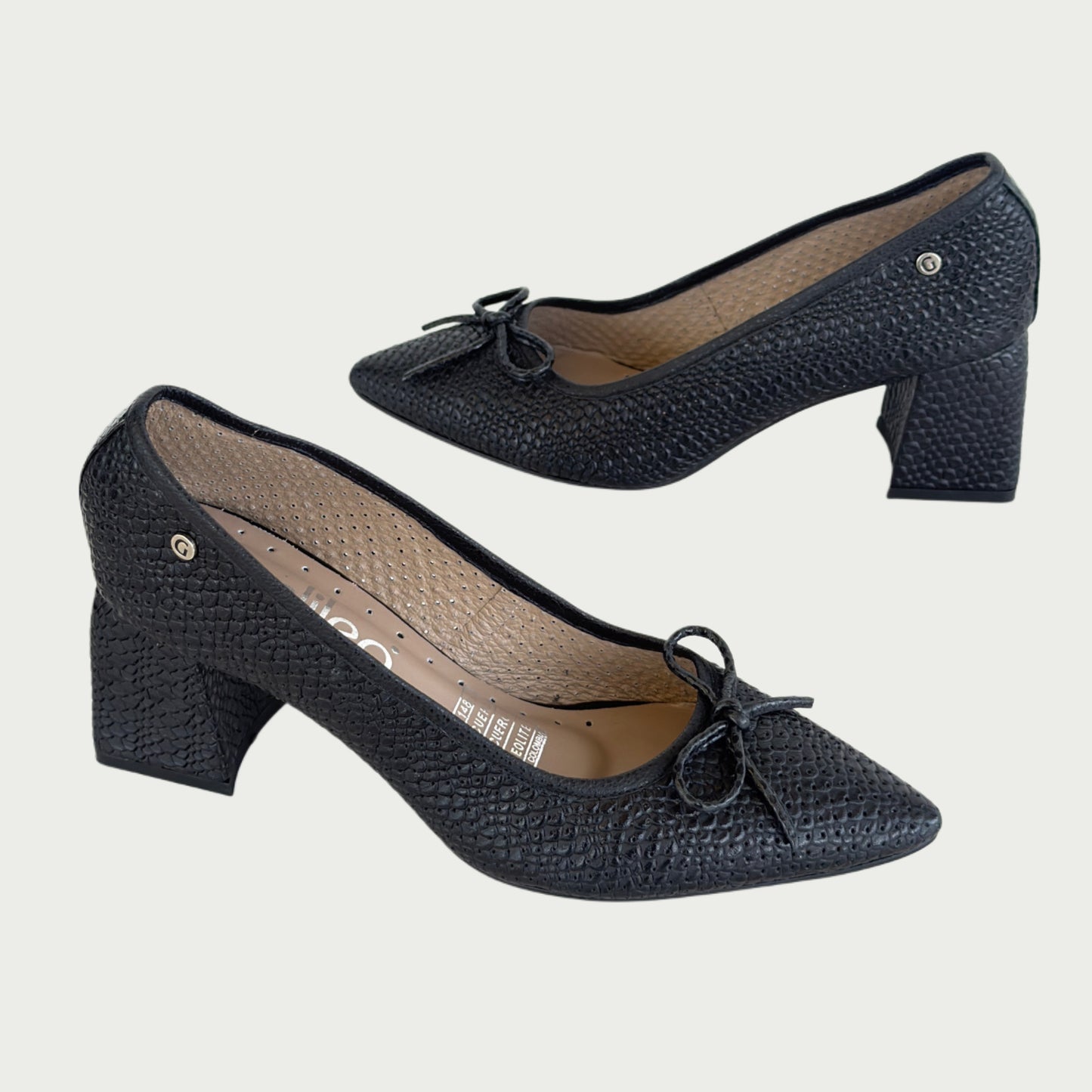 Zapatos en cuero negro Ref: 6277NGN38