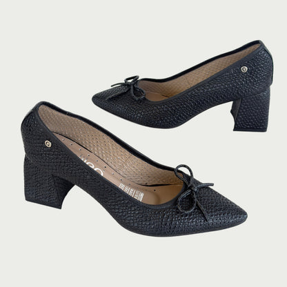 Zapatos en cuero negro Ref: 6277NGN38