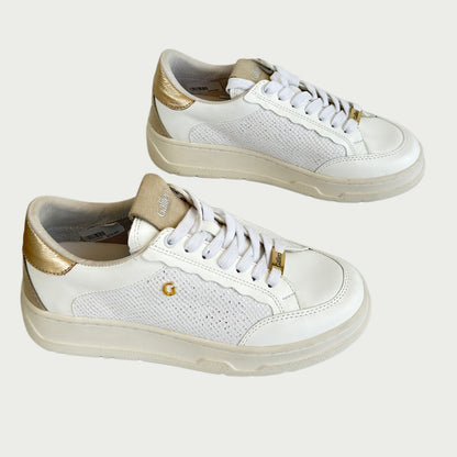 Tenis en cuero blanco Ref: FRIDAXPF5
