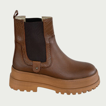 Botines en cuero miel Ref: 6226NGM36