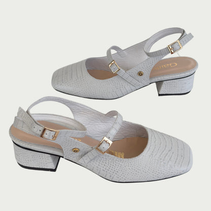Zapatos en cuero tono hielo Ref: PC91WFCR