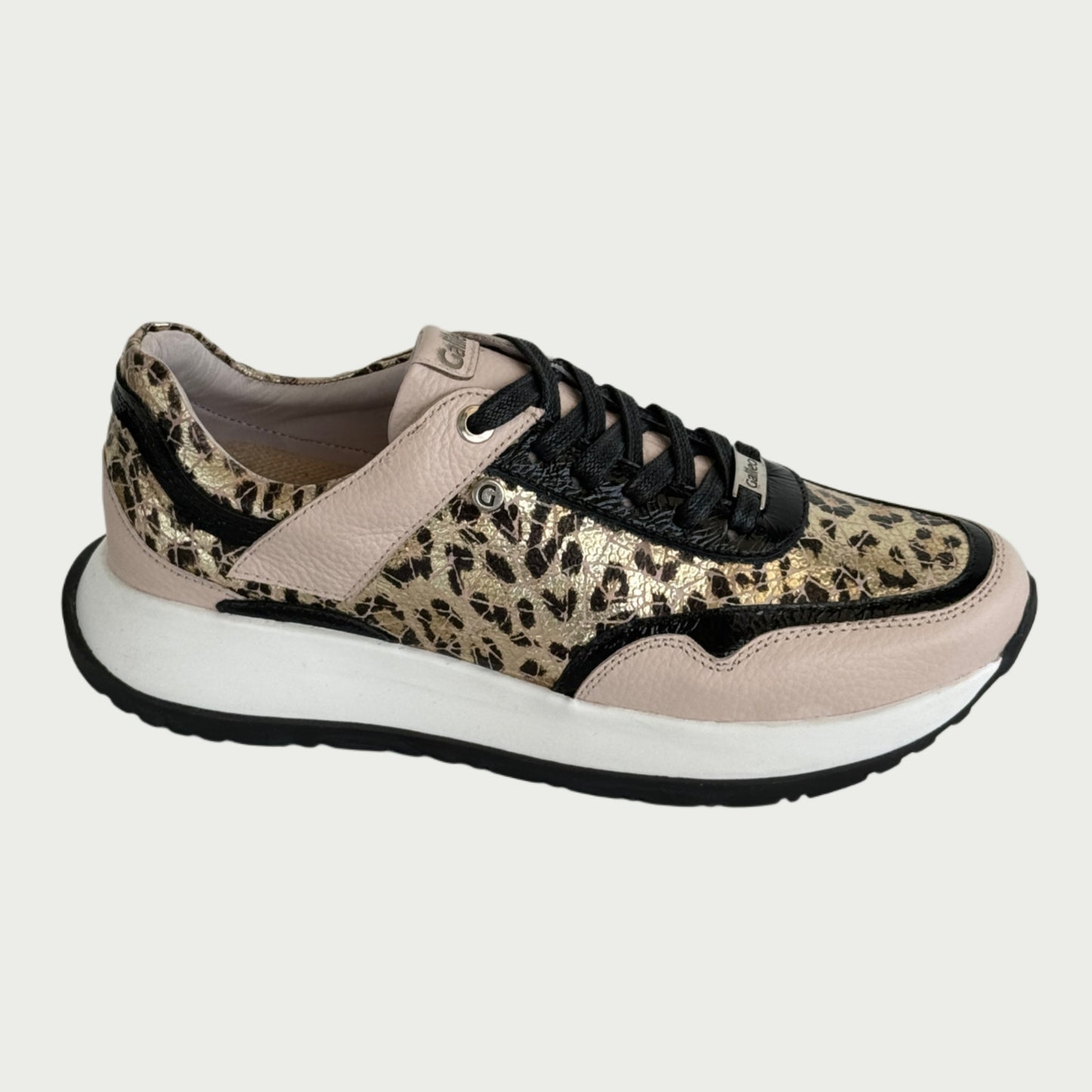 Tenis en cuero nude x negro Ref: SD110WPNU