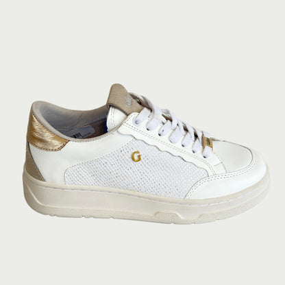 Tenis en cuero blanco Ref: FRIDAXPF5
