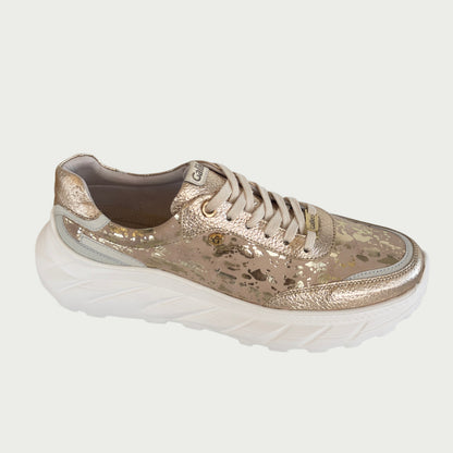 Tenis en cuero oro Ref: SD117WPOR9