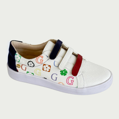 Tenis blanco multicolor Ref:T014XPBL