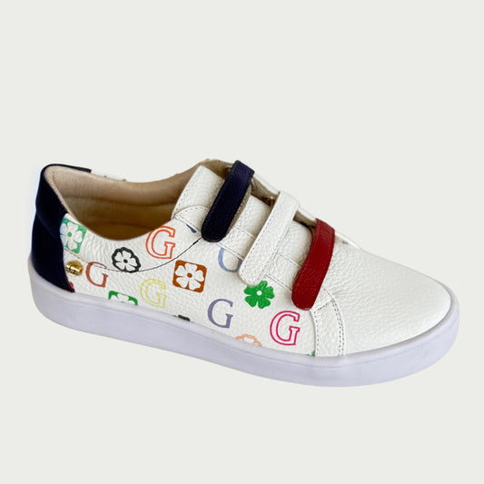 Tenis blanco multicolor Ref:T014XPBL