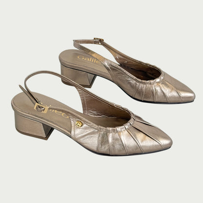 Zapatos en cuero bronce Ref: PC112ZLU