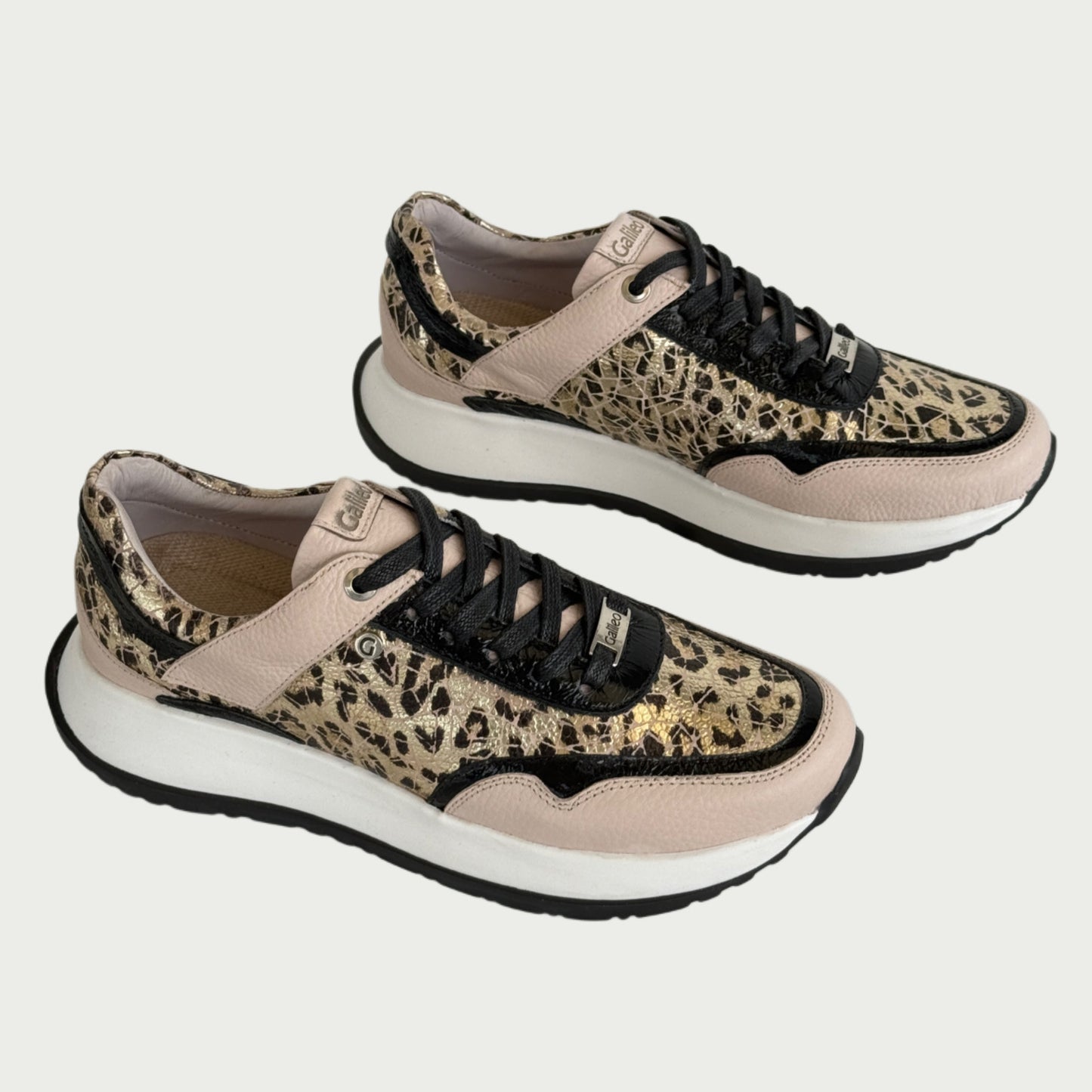 Tenis en cuero nude x negro Ref: SD110WPNU