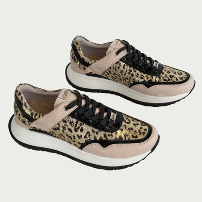 Tenis en cuero nude x negro Ref: SD110WPNU