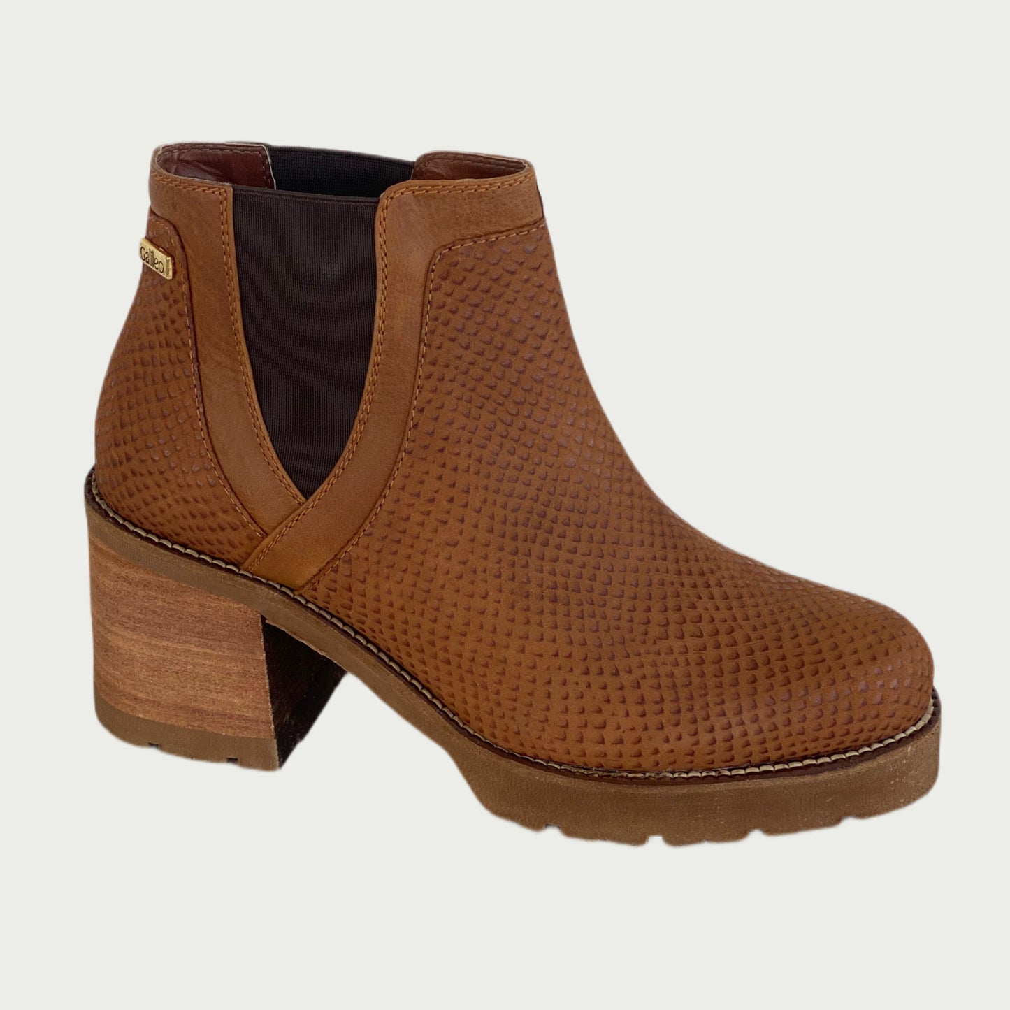 Botines en cuero miel Ref: 6119NPM