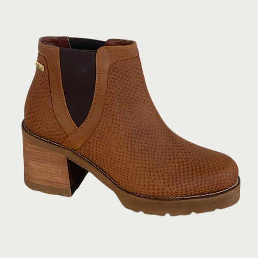 Botines en cuero miel Ref: 6119NPM