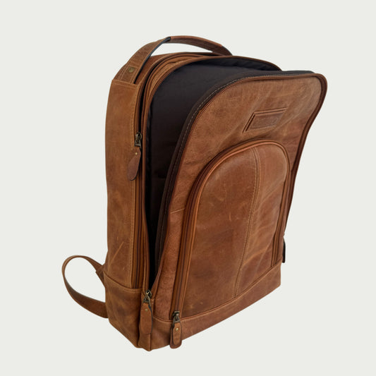 Morral en cuero miel Ref: MO1052CZNG