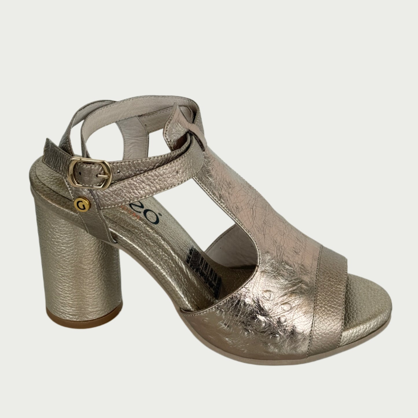 Sandalias en cuero luna Ref: OLIVIWPL