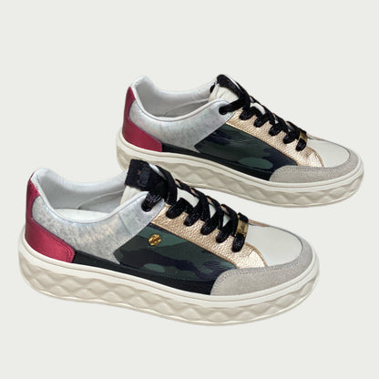 Tenis cuero multicolor Ref:QUEENNPV4