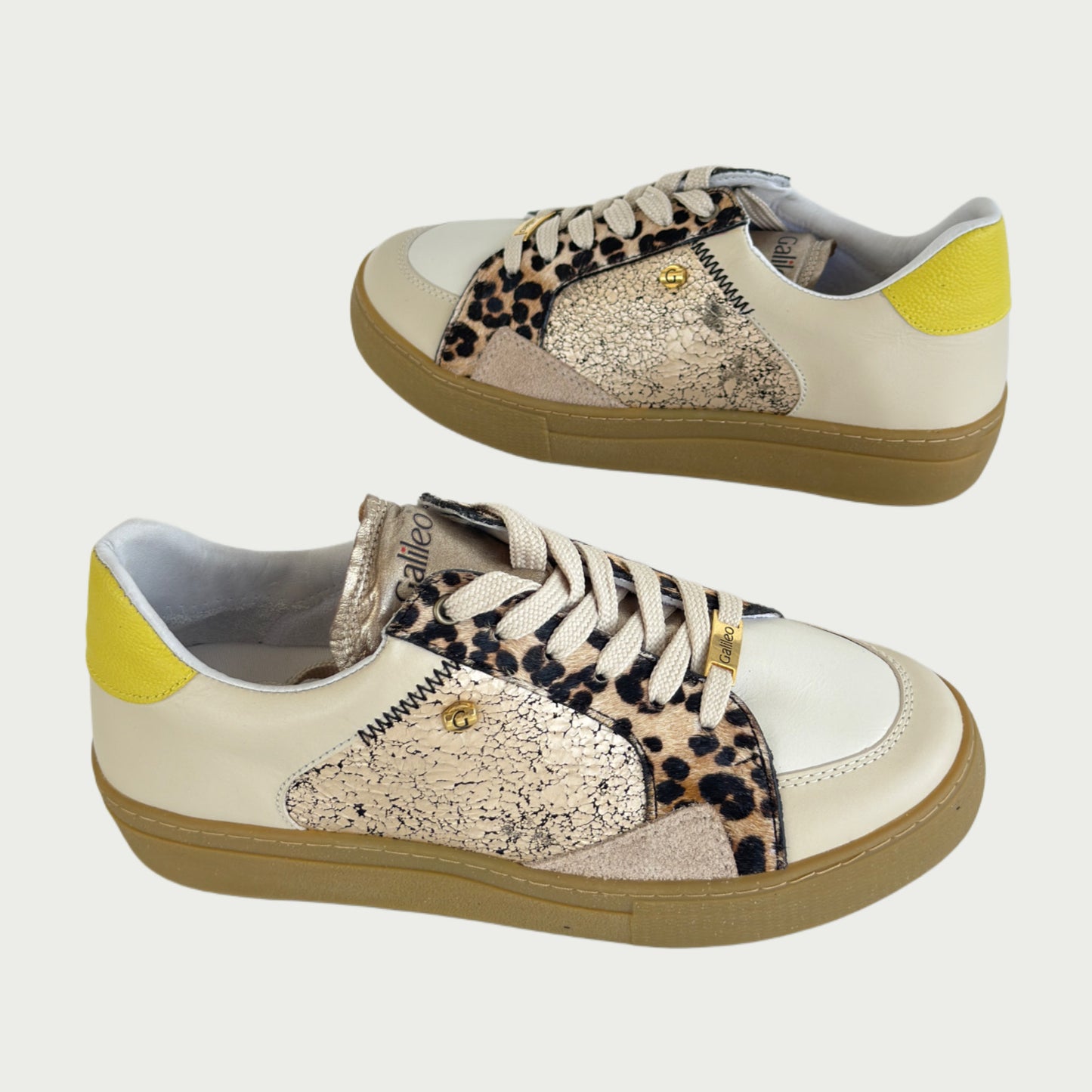 Tennis en cuero animal print Ref: LUNAMPFR