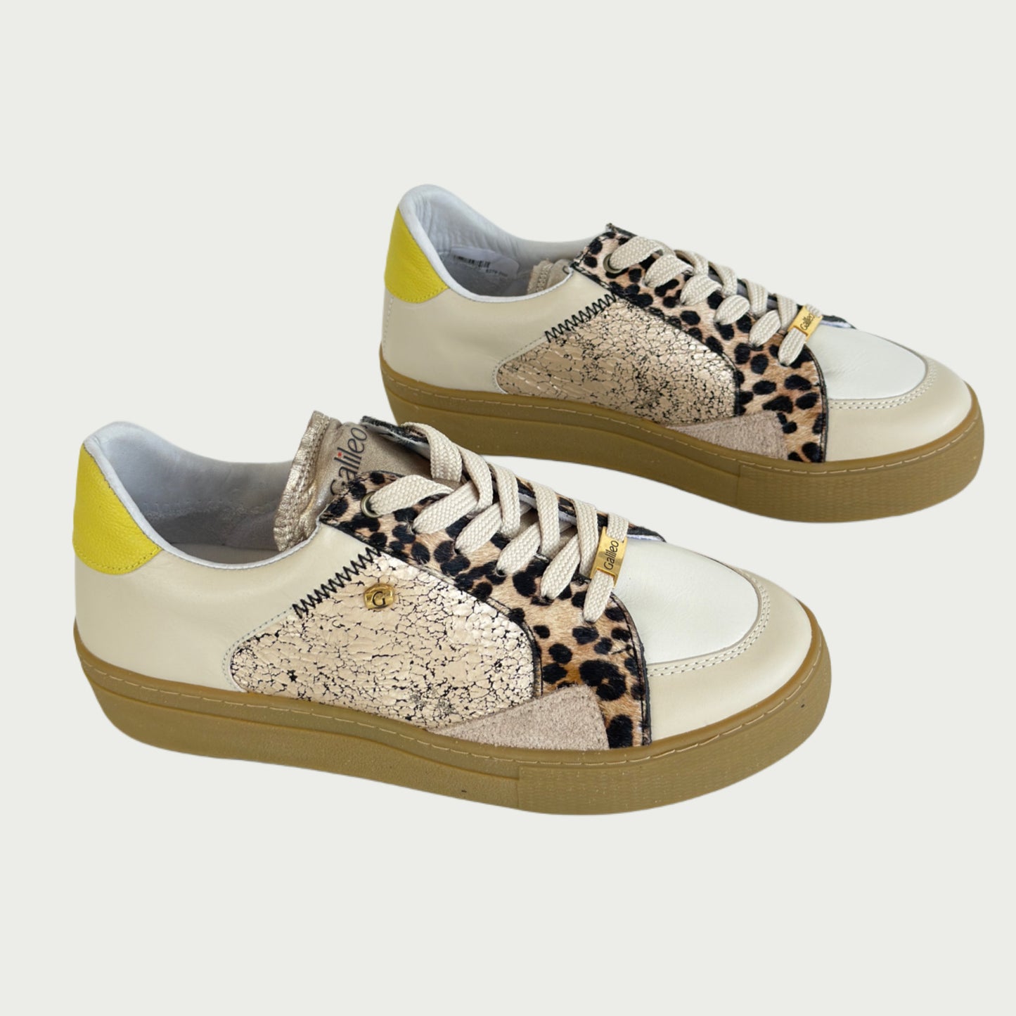 Tennis en cuero animal print Ref: LUNAMPFR