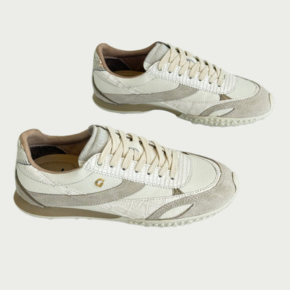 Tenis en cuero talco x arena Ref: URBANZPTA