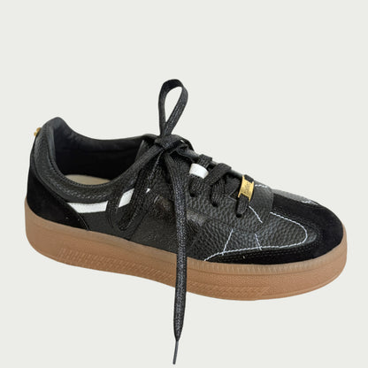 Tenis en cuero negro Ref: 704XPNG