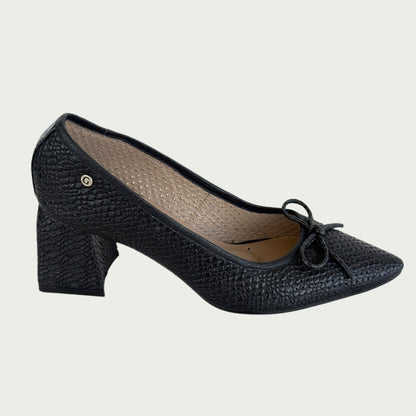 Zapatos en cuero negro Ref: 6277NGN38